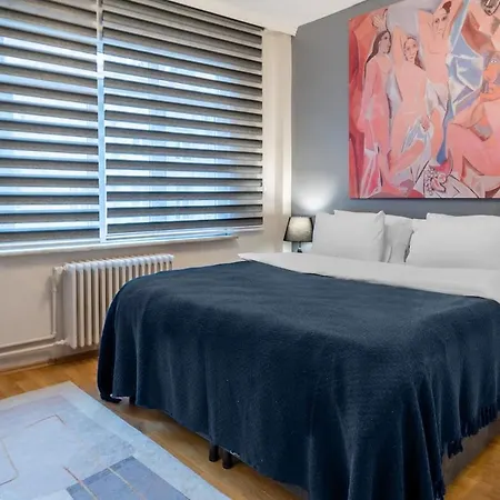 Apartmán Luxury With Exceptional Terrace And Bosphorus View