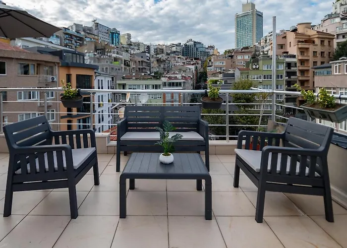 Luxury With Exceptional Terrace And Bosphorus View * Istanbulská provincie